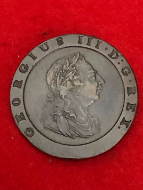 1797 BRITISH CARTWHEEL 2PENNY