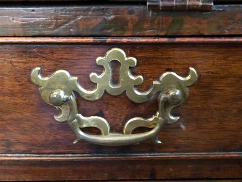 GEORGIAN MAHOGANY DROP FRONT BUREAUX  CIRCA 1800 (MORE THAN 200 YEARS OLD!!!!!)