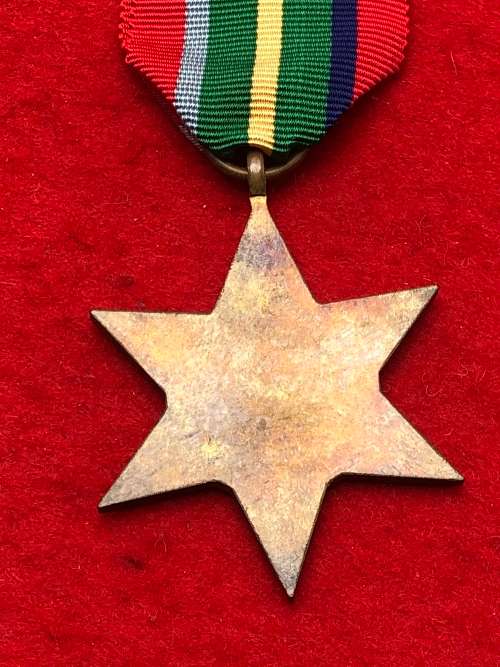D3) WW2 THE PACIFIC STAR WIT BURMA CLASP