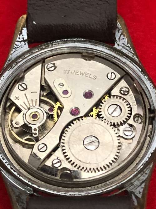 VINTAGE ROTARY WATERSHOCK 17 JEWELS MANUAL WATCH