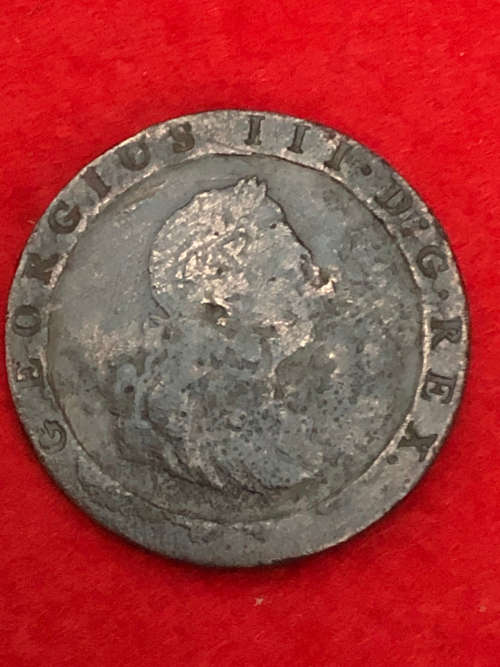 1797 BRITISH CARTWHEEL 1 PENNY