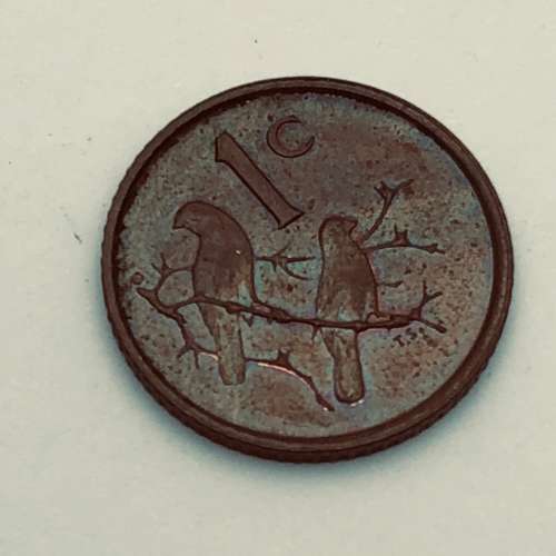 1965 ENGLISH UNCIRCULATED ONE CENT/ 1C COIN