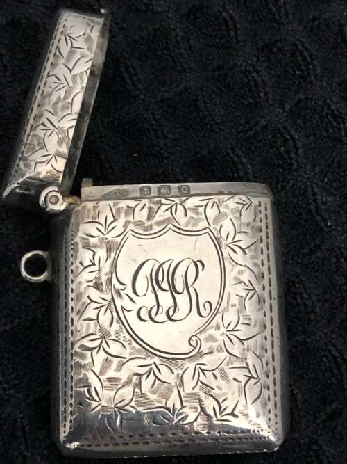 SILVER VESTA CASE BIRMINGHAM 1913