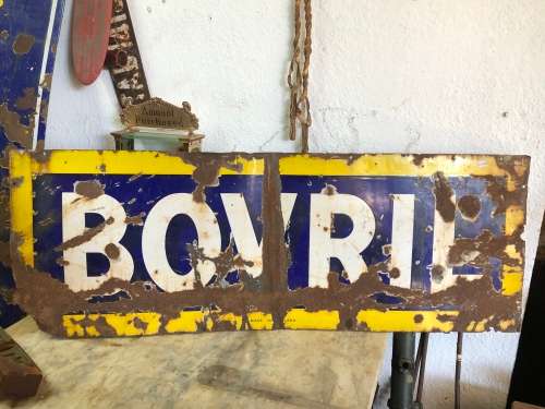 VERY EARLY ENAMEL BOVRIL ENAMEL SIGHN (ENGLISH)