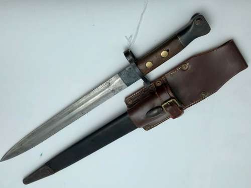 B12) ANGLO BOER WAR PERIOD MAUSER MODEL 1888 BAYONET
