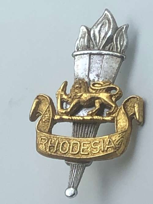 RHODESIAN EDUCATIONAL CORPS CAP BADGE