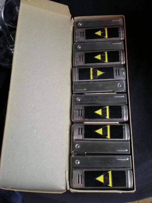 6*AUSTRIAN IMCO PETROL LIGHTERS IN ORIGINAL BOX