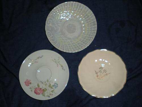 X3 ASSORTED SAUCERS