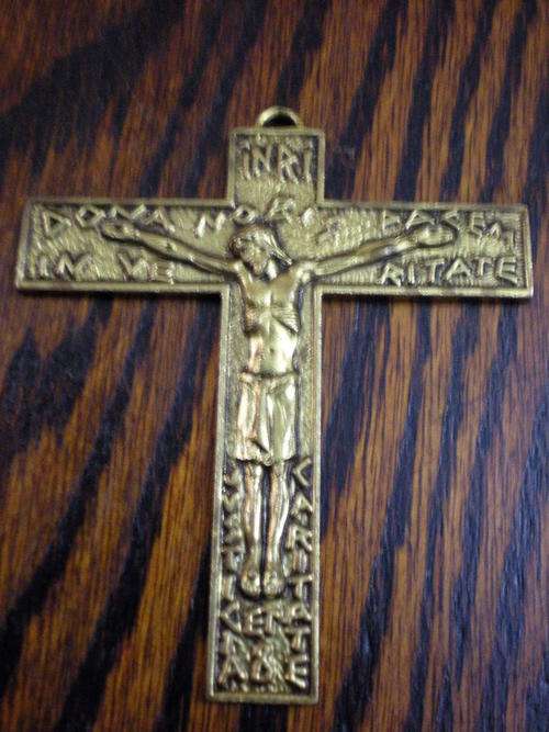 BRONZE CROSS MADE IN FRANCE