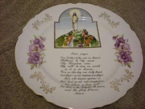 LODS PRAYER PLATE