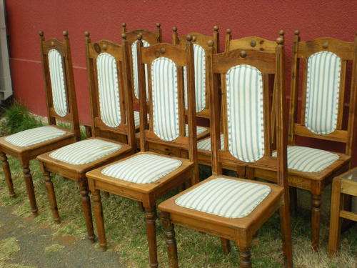 SET OF 8 OREGON CHAIRS