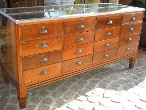 16 DRAWER SHOP DISPLAY CABINET