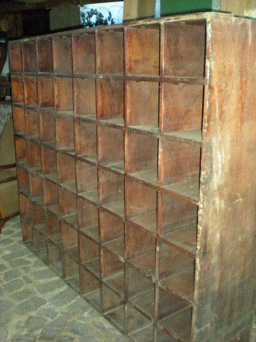 56 HOLE PIGEON HOLE UNIT