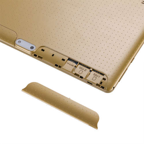 10.1" 3G Tablet - Quad Core CPU, Android OS, OTG, Dual SIM, HD IPS Display, 4500mAh Battery, Gold