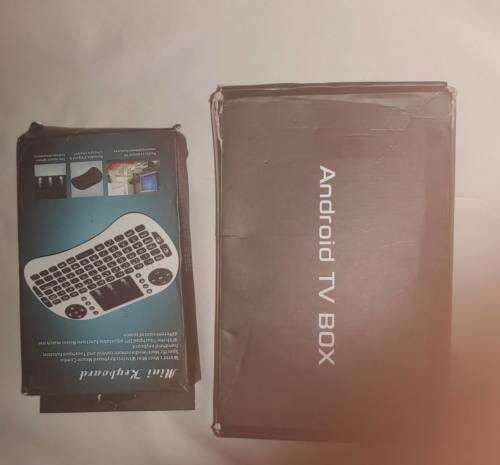 X96 mini plus remote and mini keyboard