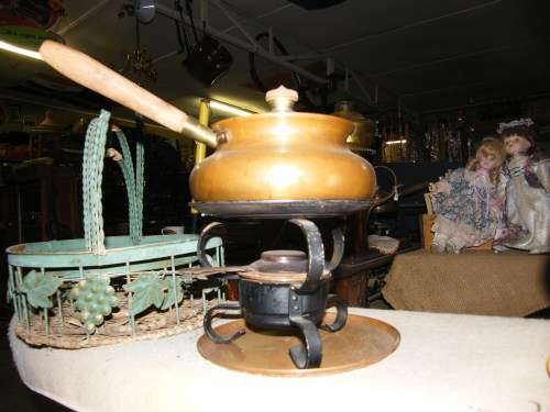 Antique Fondue set
