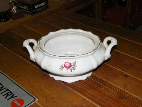 Porselein opskep bak