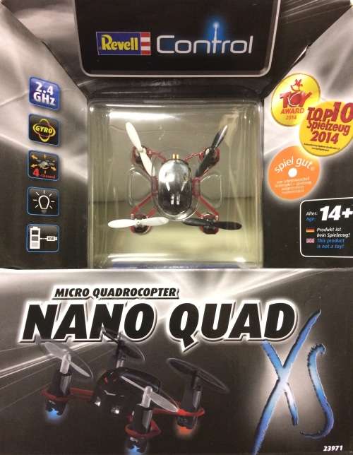DRONE - REVELL MICRO QUADROCOPTER NANO QUAD XS - BLUE
