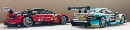 1/32 CARRERA AUDI RS5 DTM 27509 & AMG MERCEDES C-COUPE DTM 27510 - SET