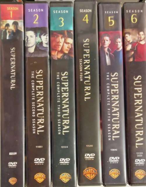 SUPERNATURAL - SEASONS 1/2/3/4/5/6 - DVD