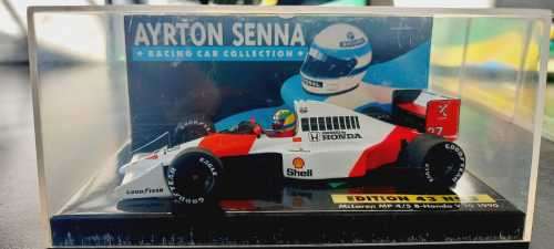 MINICHAMPS - MCLAREN MP4/5 B-HONDA V10 TURBO 1990 A. SENNA EDITION 43 NO.3