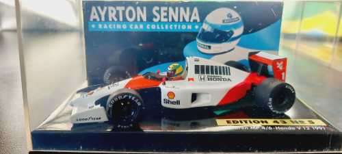MINICHAMPS - MCLAREN MP4/6 HONDA V12 1991 A. SENNA EDITION 43 NO.5