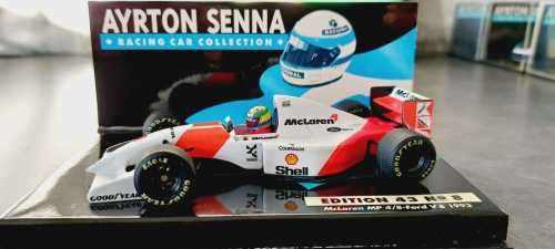 MINICHAMPS - MCLAREN MP4/8 FORD V8 1993 A. SENNA EDITION 43 NO.8