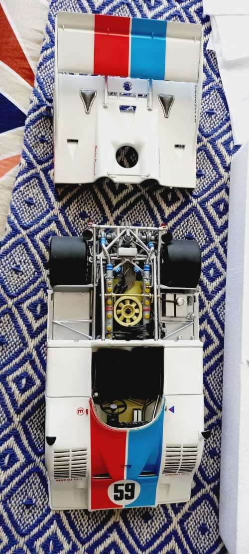 MINICHAMPS - PORSCHE - 917/10 TEAM BRUMOS N 59 CAN-AM CHALLENGE CUP MID OHIO 1973 HAYWOOD BOXED