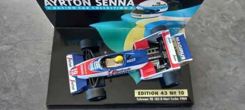 MINICHAMPS - TOLEMAN TG183 B-HART TURBO 1984 A. SENNA EDITION 43 NO.10