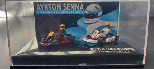 MINICHAMPS - KART MODELLE1980/1993 A. SENNA EDITION 43 NO.14