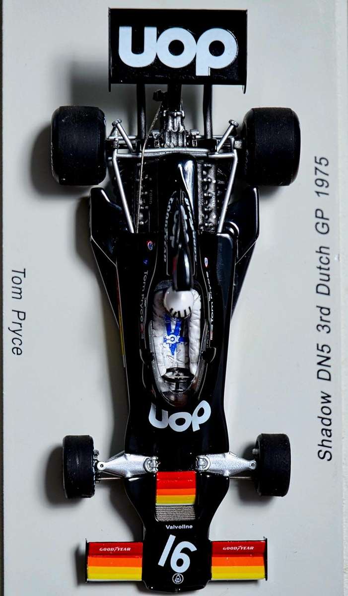 SPARK SHADOW DN5 3rd GP 1975- TOM PRYCE - BOXED
