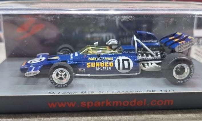 SPARK - MCLAREN M19 3RD CANADIAN GP 1971 - BOXED
