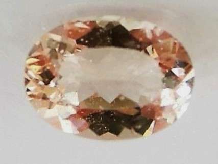 Natural Pink Morganite - I1, 1.06 ct. - Oval