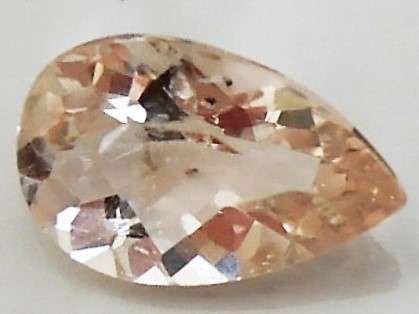 Natural Pink Morganite - I1, 1.15 ct. - Pear