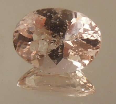 Natural Pink Morganite - SI1, .71 ct. - Oval