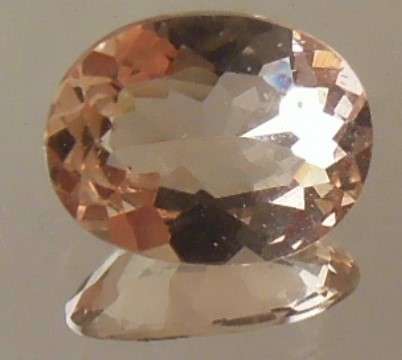 Natural Pink Morganite - SI1, .81 ct. - Oval