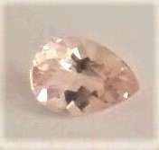Natural Pink Morganite - SI1, 1.15 ct. - Pear