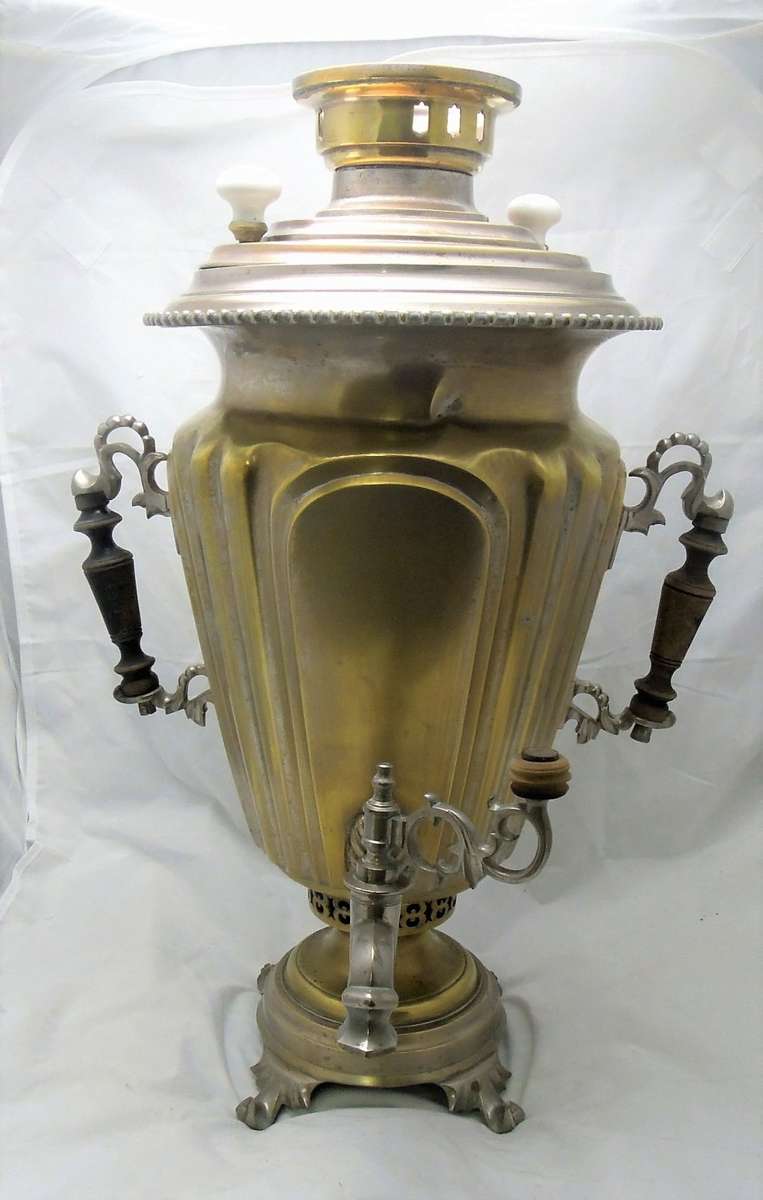 1800's Brass Russian Samovar