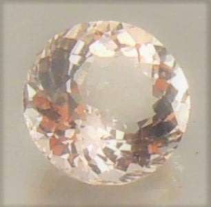 Natural Pink Morganite - Round, Eye Clean, 1.38ct.