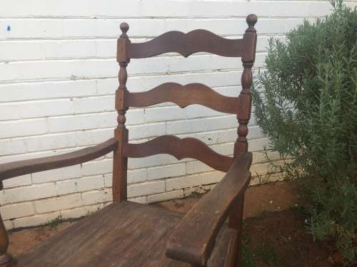 Pair of Antique Oak Chairs