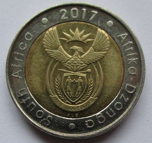 Order of the Companions of OR Thambo R5 Coin - Good Condition - Circulated