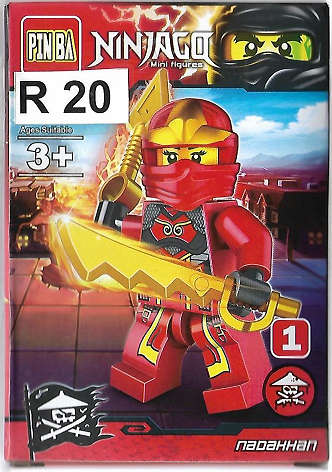 *PinBa Brand* Ninjago Minifigure