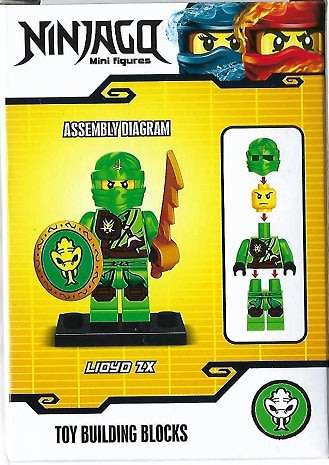 *PinBa Brand* Ninjago Minifigure (Lloyd)