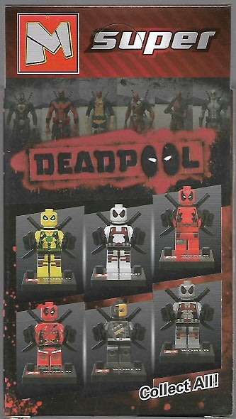 *M Brand* Deadpool Minifigure