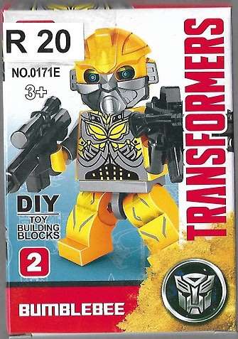 *PinBa Brand* Transformers Minifigure (Bumblebee)