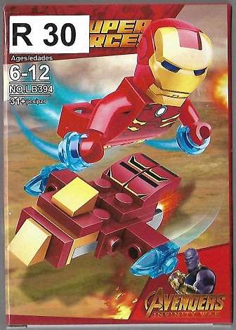 *LB+ Brand* Iron Man Minifigure