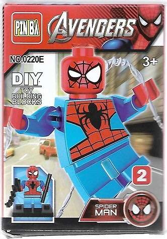 *PinBa Brand* Spider-Man Minifigure Super Hero