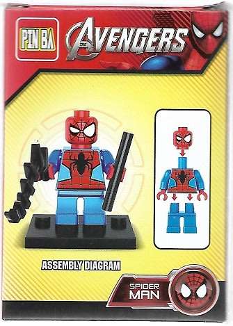 *PinBa Brand* Spider-Man Minifigure Super Hero