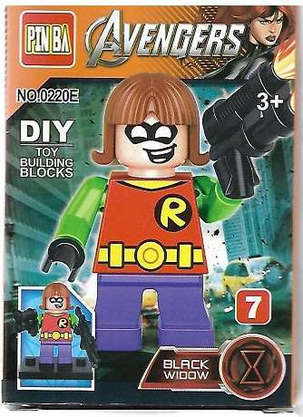 *PinBa Brand* Robin Minifigure Super Hero