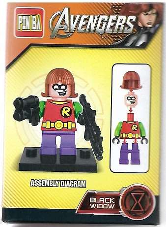 *PinBa Brand* Robin Minifigure Super Hero